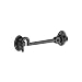 Baldwin 0952.102 Swivel Cabin Door Hook, Oil Rubbed Bronze