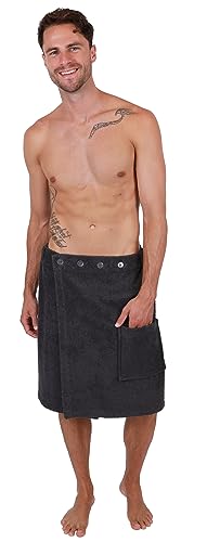 Betz Men's Sauna Kilt, Graphite Grey