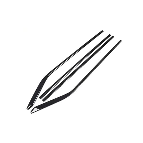 Moulure latérale de seuil de vitre extérieure ABS noir pour Nissan Sentra Sylphy 2021