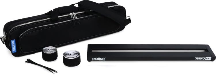 Amazon.com: Pedaltrain Nano Max Pedalboard 28x5.5-inch with Soft