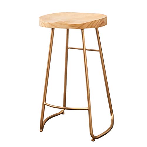 Taburetes Altos de Cocina Madera Baratos Marca WRRAC-Silla