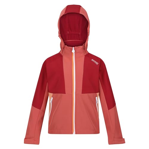 Childrens/Kids Haydenbury Soft Shell Jacket (5-6 Years) (Mineral Red/Rumba Red)