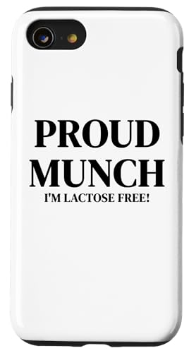 iPhone SE (2020) / 7 / 8 Proud Munch:Im Lactose Free Funny Allergy Diary Intolerance Case
