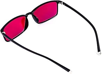 Teenkorov Double Coating Color Blind Glasses for Men and Women with Red-Green Blindness,Can Blue Light Blocking