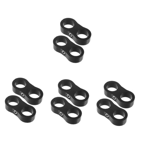 Collier de serrage Alipis en aluminium élégant pour tuyau de frein auto et moto