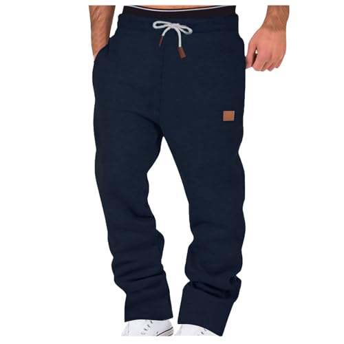 Jogging Homme,Taille Elastique Baggy Pantalon Coton Cargo Survetement Homme Ample de Sport ou Travail Décontracté Activewear Training Large Bas de Jogging...
