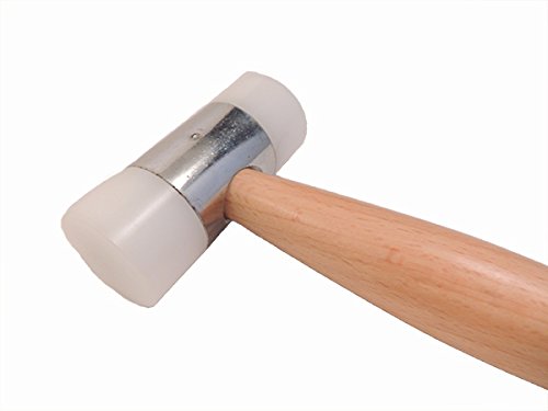 Mazbot Dual Nylon Head Mallet Hammer with 1" Diameter Faces - Thumbnail 5