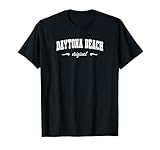 Daytona Beach Florida Nom de Ville Natale rétro T-Shirt