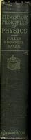 Elementary principles of physics B000861J10 Book Cover