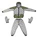 doorslay Fishing Suit - Mesh Bug Suit for Outdoor with Jacket, Pants, Hood & Gloves for Fishing, Hiking, Hunting, Camping
