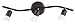 CANARM LTD. IT356A03ORB10 James 3 Bulb Track Light, Oil Rubbed Bronze