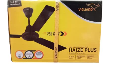 SESS- Electric Ceiling Fan 1.2m|Haize Plus |380 RPM | Pack of 2
