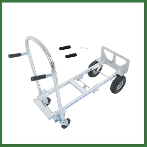Carretilla plegable de mano aluminio 2 en 1 1000 lb miniatura 7