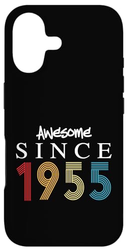 Awesome Since 1955 Birthday 1955 Vintage 1955 Year �X�}�z�P�[�X iPhone 17 �p