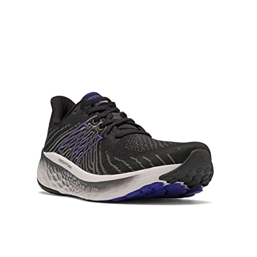 New Balance New Balance Men's Vongo V5 Running Shoe, Black/Deep Violet, 7 W US