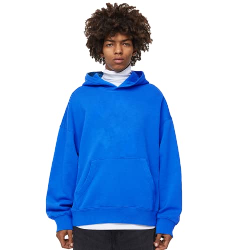 Image of Besick Oversized Plain Cotton Drop Shoulder Baggy fit Tshirt for Men