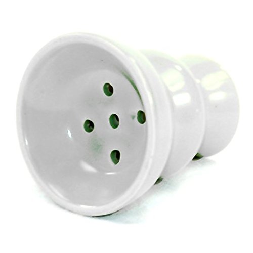 Gstar 11" Premium 1 Hose Hookah Complete Set - Mini Pumpkin Hookah Glass Vase (Snow White) #TOP3