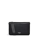 Radley London Seaton Street Women's Mini Leather Flapover Belt Bag, Black