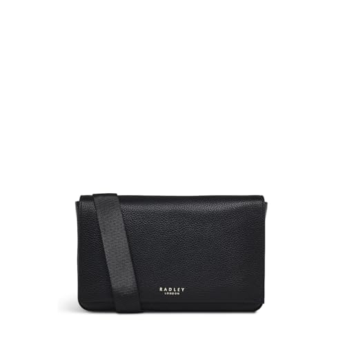 Mini sac ceinture Radley London Seaton Street en cuir noir avec finitions premium