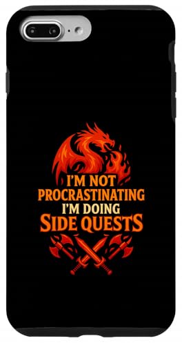 I'm Not Procrastinating I'm Doing Side Quest - RPGQ[}[ X}zP[X iPhone 7 Plus/8 Plus p