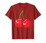 Cherry Shirt Adult Men Women Kids Cherry Costume T-Shirt