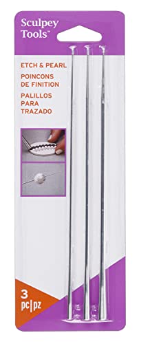 Sculpey Etch 'n Pearls 3/Pkg
