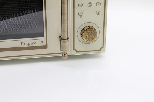 Kaiser Empire M 2530 ElfEm Retro Mikrowelle 25L Mikrowellenherd mit Heißluft Grill 25 Funktionen 5 Kaiser Empire M 2530 ElfEm Retro Mikrowelle 25L Mikrowellenherd mit Heißluft Grill 25 Funktionen