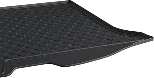 Gledring Rubbasol (Gummi) Kofferraumwanne kompatibel mit Volvo V60 2010-2018 exkl. Hybrid, Schwarz