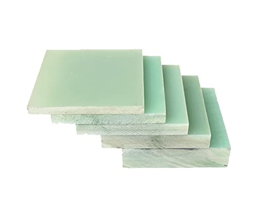 TEN-HIGH Epoxy Plate Green FR4 Epoxy Sheet Resin Fiberglass Plate Insulating Plate Heat Shield Epoxy Glass Fiber Fibreglass Plate(1pcs,8mm) - Image 4