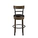 Ball & Cast Swivel Pub Height Barstool 29 Inch Seat Height Light Brown Set of 1