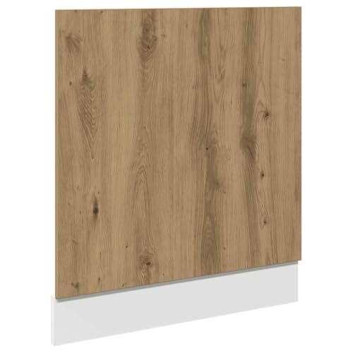 vidaXL Panneau de Lave-Vaisselle Lyon Chêne Artisanal 60 x 1,5 x 67 cm Bois d'ingénierie