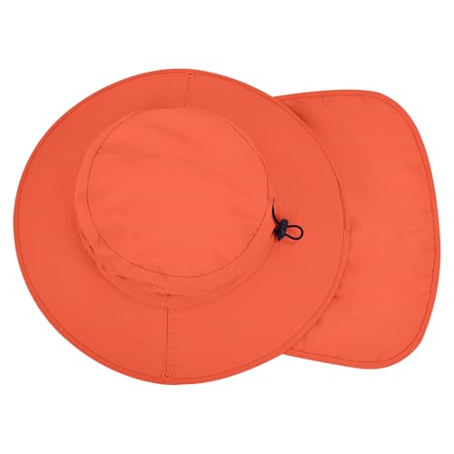 Image of Sun Hats for Men Women, UPF 50+ Protection Fishing Hat with Neck Flap