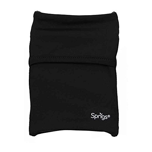 Sprigs Banjees Wrist Wallet-Black/Black-One Size Fits Most