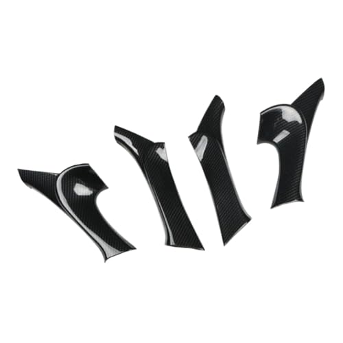 Thinyou 4Pcs Carbon Fiber Interior Door Armrest Panel Trim for Lexus is F 250 350 2006 2007 2008 2009 2010 2012 2013