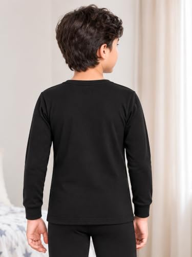 Image of BODYCARE Unisex Polycotton Slim Fit Thermal Tops Round Neck Full Sleeves Pack Of 1