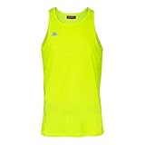 Top running Kappa Fanto Top Running, Hombre, Amarillo Fluor, S