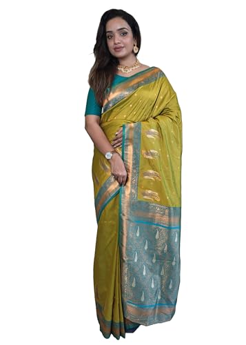 Sari traditionnel en soie Paithani à porter pour briller lors des réceptions et mariages chic
