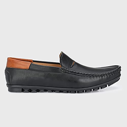 Image of Centrino Mens Loafer Shoes | Moccasins | Elevate Your Style with Comfort and Elegance | Slip-on Closure, Stylish | Perfect for Formal Wear, Business Casual, and Parties (7104)