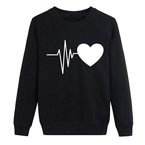 Top con Maniche Lunghe per Pullover Maglione