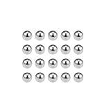 sourcing map 50 Stück Präzision Kugeln 5/16 Fest Chromstahl G10 für Kugellager Schlüsselanhänger Rad