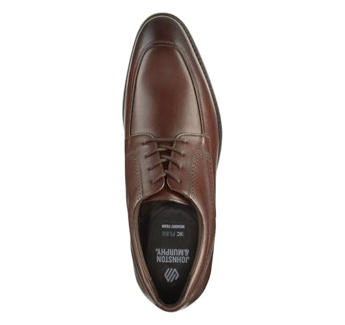 Johnston & Murphy Men's Lavoy Moc Toe Lace-Up Oxford, Mahogany Full Grain, 13 M2