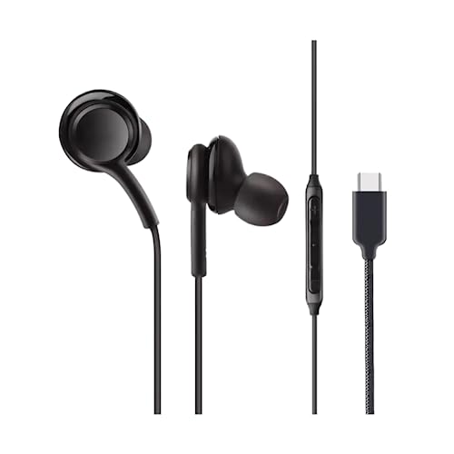 Fone De Ouvido Super Bass Grave Forte Cabo Reforçado Tipo C Compatível Com Galaxy