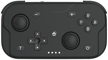 （13:30時点） コントローラーSwitch2 対応 無線ゲームパッド Bluetooth 小型 コンパクト ジョイスティック収納可 6軸ジャイロ Turbo 連射機能 Switch/Lite/OLED/PC/SteamDeck/iOS/Android対応 小さいサイズ ミニ 超軽量 18時間連続使用 (ブラック) XPT022