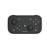 XPT Portable Mini Controller for Nintendo Switch 2/Switch 1/PC/iOS/Android/Steamdeck, Joystick Lift and Down Design,Wireless Bluetooth & Wired Gamepad with Turbo Function, 6-Axis Gyro, HD Vibration & 3D Joysticks, Home Button Wake-Up(black)