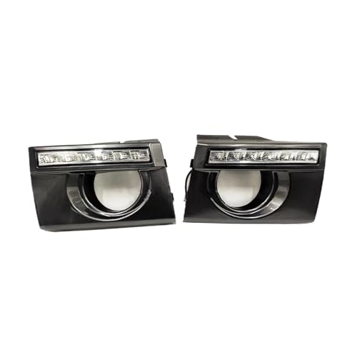 Phares antibrouillard LED DRL avec couvercle pour Hyundai Tucson 2005-2009