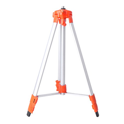 Anjuley Support Réglable Universel De Trépied D'alliage D'aluminium De 1.5M / 1.2M pour Le Niveau d'air