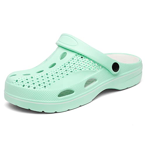 Image of SOSOWHLTE Men's & Women's Arch Support Clogs Garden Shoes Removable Insole