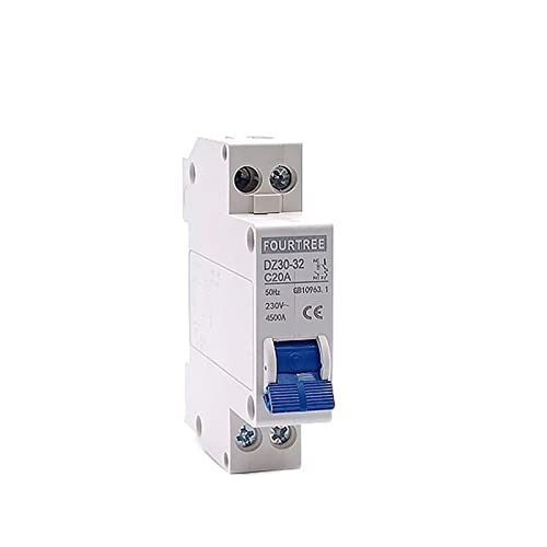 Mini disjoncteur DPN DZ30 25A pour tableau électrique phase neutre rail DIN - 3