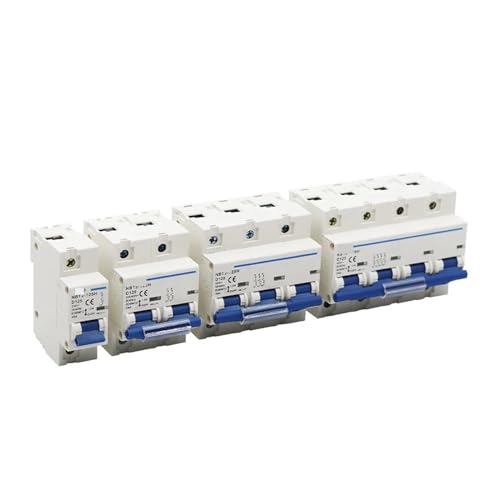 Disjoncteur 4P AC 400V courbe D pour installation industrielle triphasée YRCB-125 80A - 6