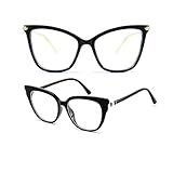 FEISEDY Cat Eye Blue Light Blocking GlassesB2589+B0182